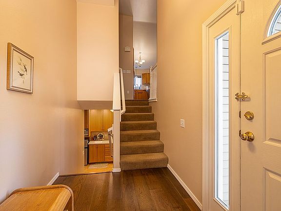 entryway looking up and down