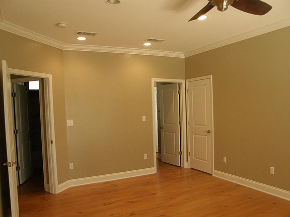 Large bedrooms with custom closets