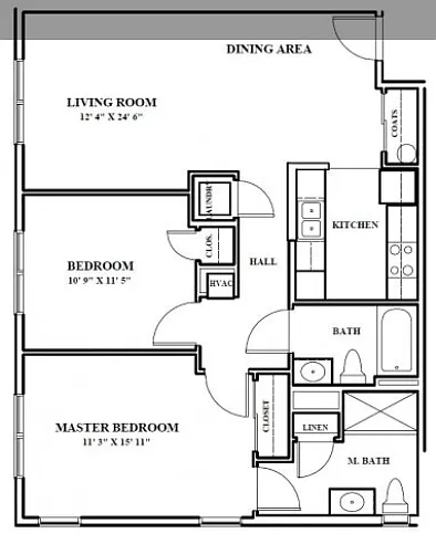 Floor plan Harvard