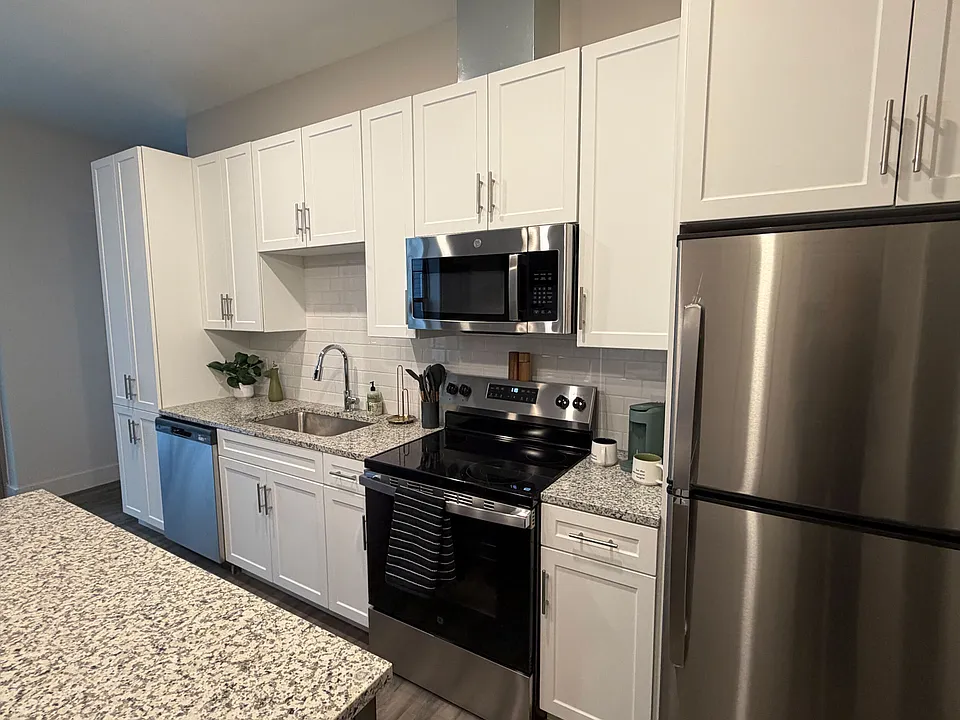 Modern kitchen and appliances