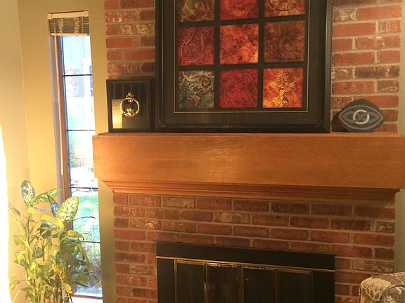 Wood-burning Fireplace