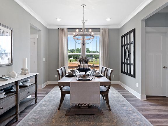 Dining Room of The Drayton Design by DRB Homes