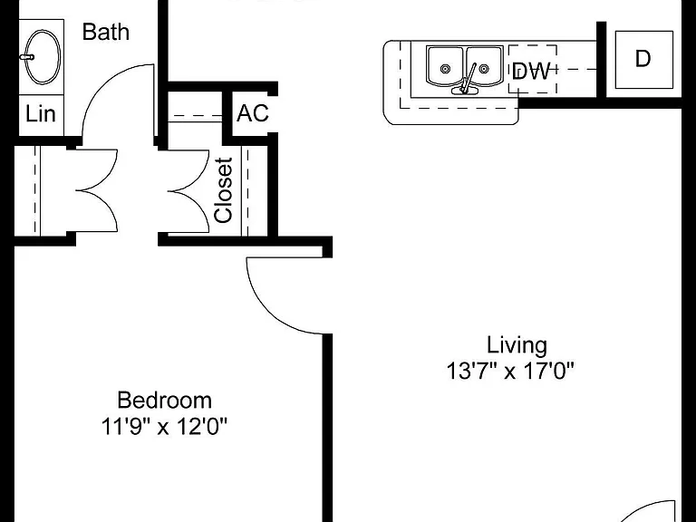 Braunfels Place - A - 1 Beds - 1 Baths - 680 Sq. ft.