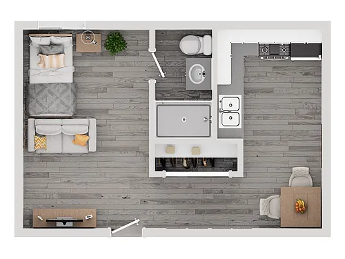 Floor plan 0x1S