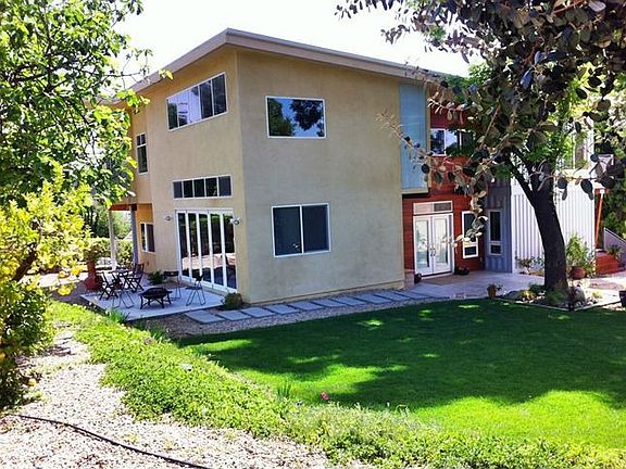 West Elevation & Lawn