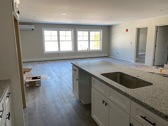 Kitchen looking into the living room