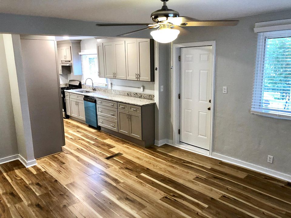 view of kitchen from living room