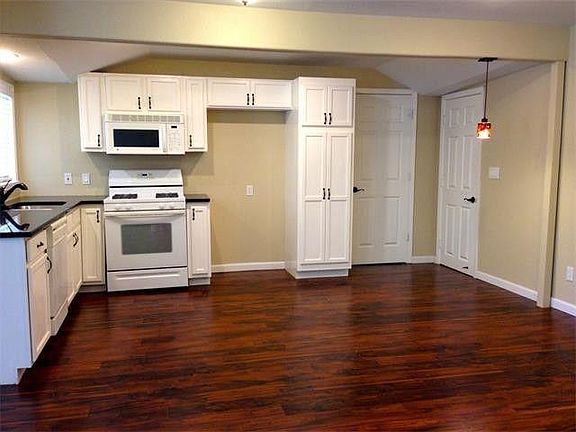 Dining Kitchen area shown without fridge