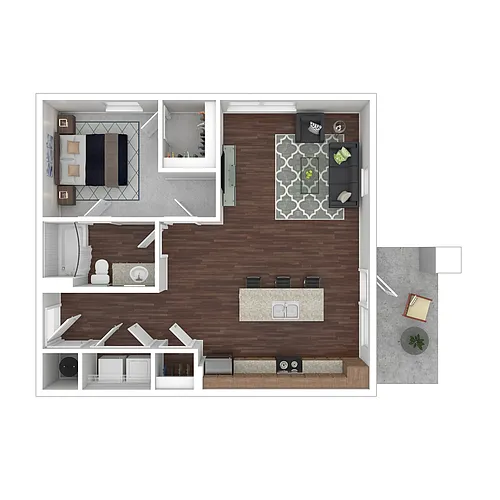 Floor plan A2 Benbrook