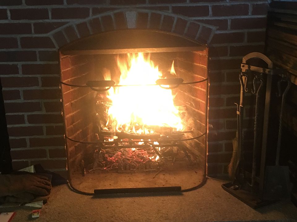 Two raised hearth FP's...