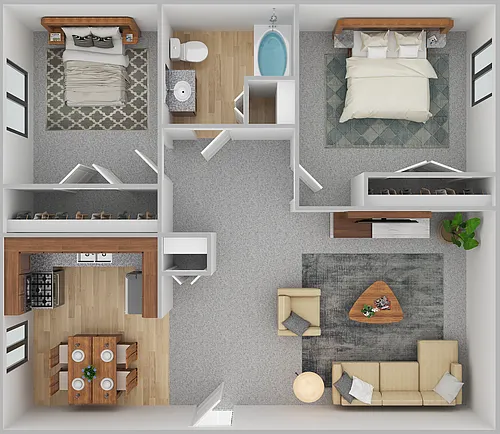 Floor plan Bloomfield