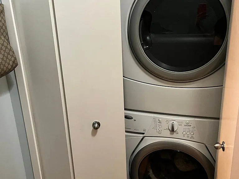 Full sized washer and dryer