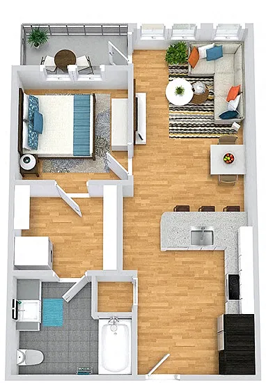 Floor plan Glover