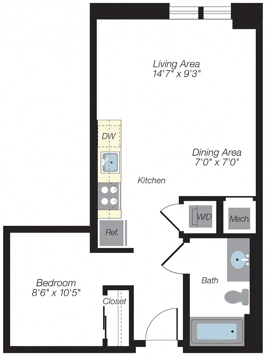 Floor plan S1W120