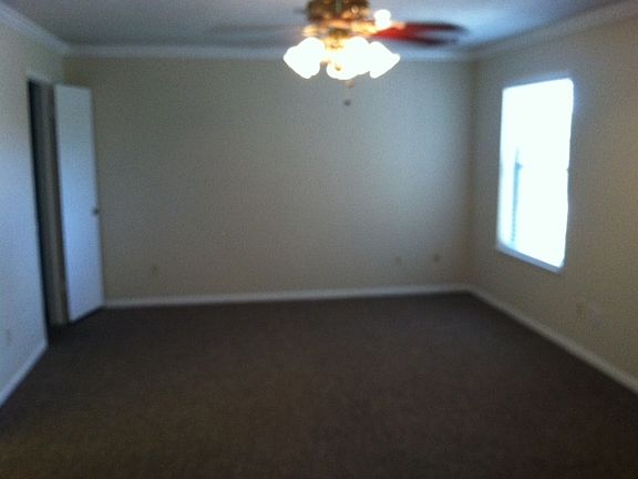 Large master bedroom. 