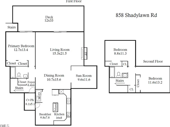 858 Shadylawn Rd, Chapel Hill, NC 27514