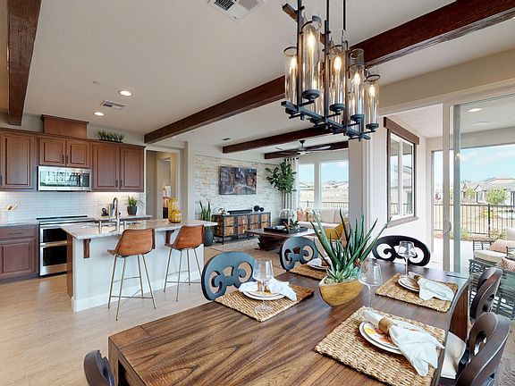 Muros Model Dining Room Kitchen