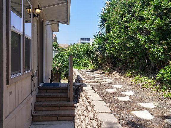 Back side of home