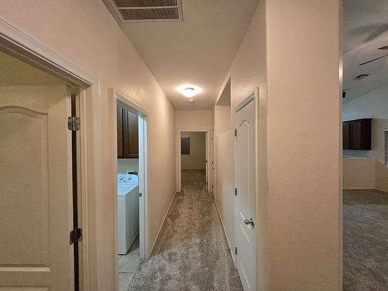 Hallway to master bedroom