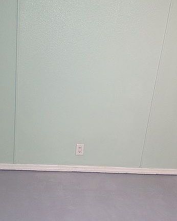 Master bedroom wall and floor