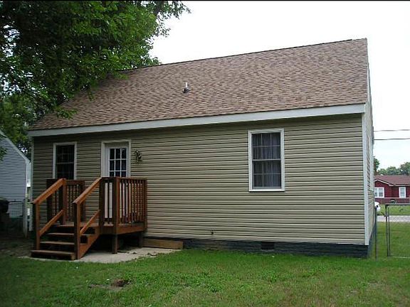 Large fenced in back yard