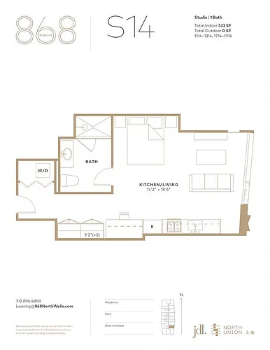 Floor plan S14