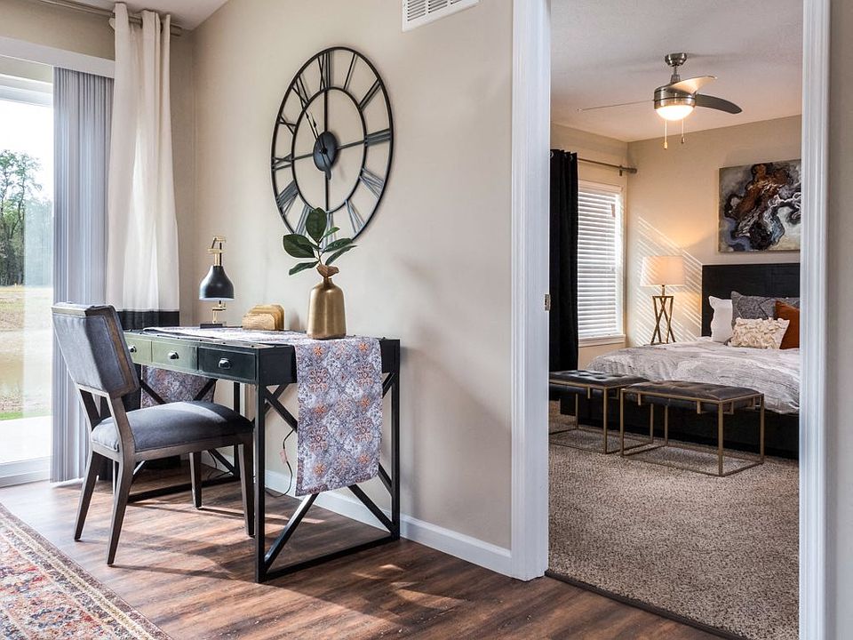Use the Flexible Den Space for an Office, Exercise Space and More!