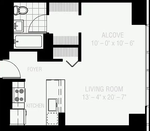2nd image of 350 W 42nd St APT 14J