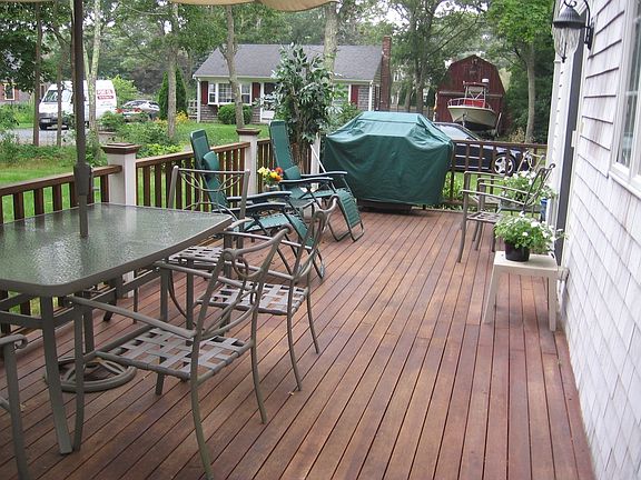Mahogany deck