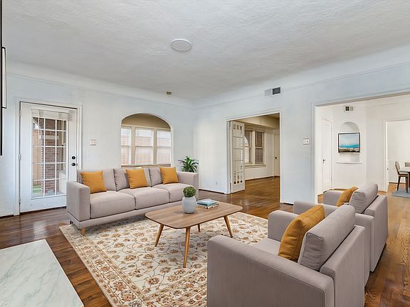 Living Room, virtually staged.