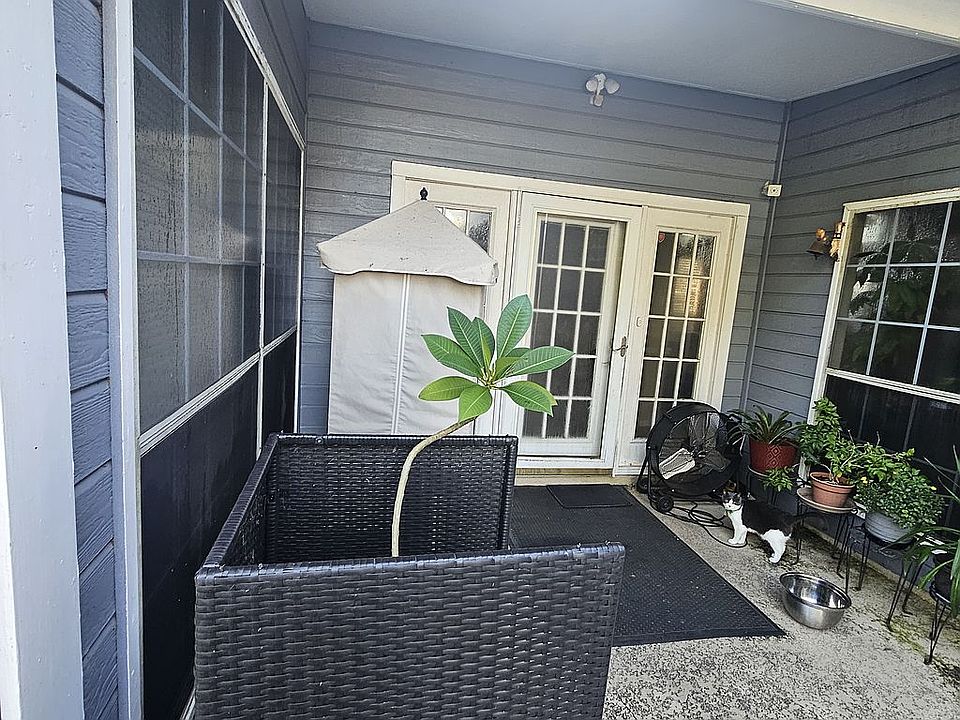 Patio entrance to pool
