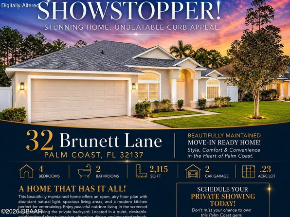 32 Brunett Ln, Palm Coast, FL 32137