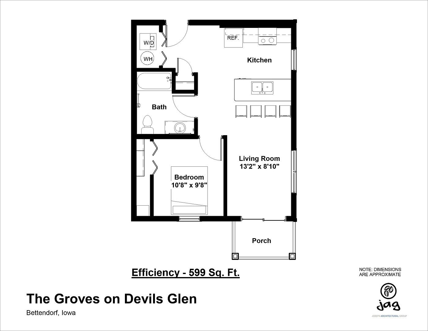 5454 Devils Glen Rd # 1 br / 1.0 ba, $1185, Bettendorf, IA 52722