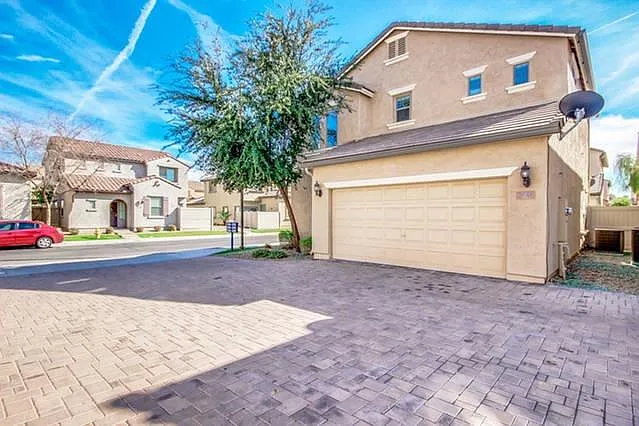 Side view
Attached Double Car GARAGE