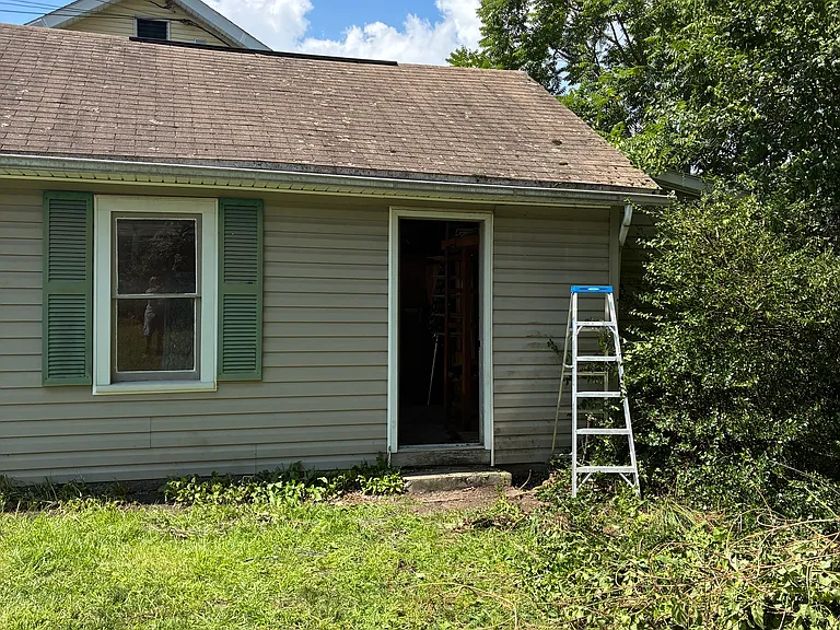 Side of Garage