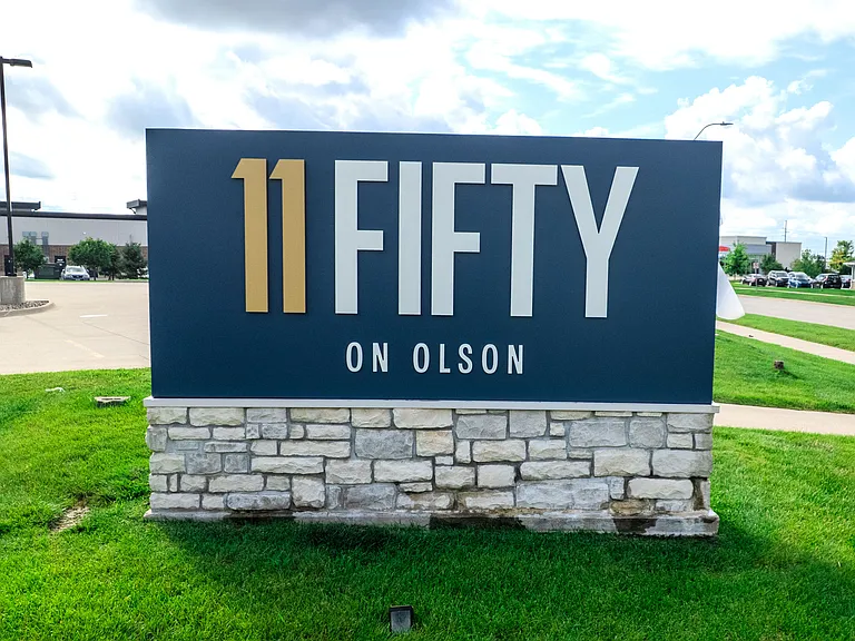 11Fifty on Olson Monument Sign