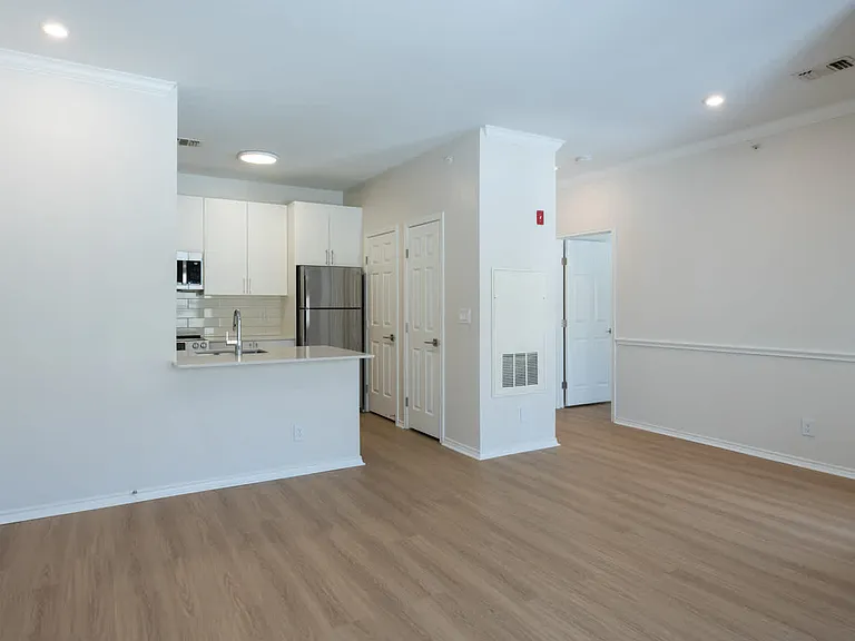 Living Area with Hard Surface Flooring