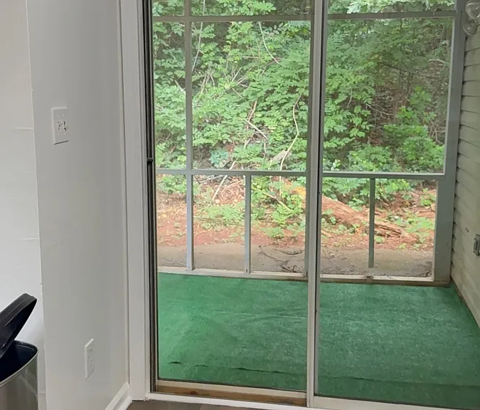 Screened-in porch
