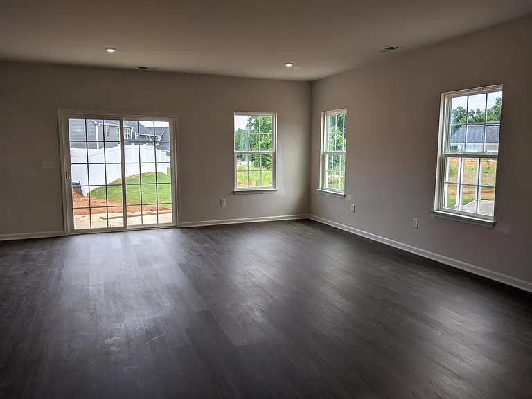 Open hall view from the entrance