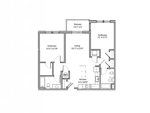 Floor plan B11
