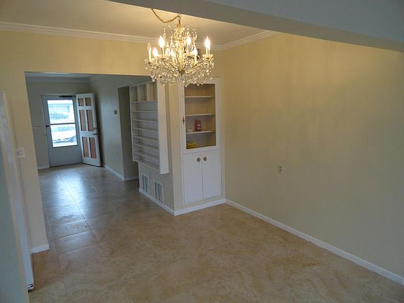 Dinning off of kitchen and living room