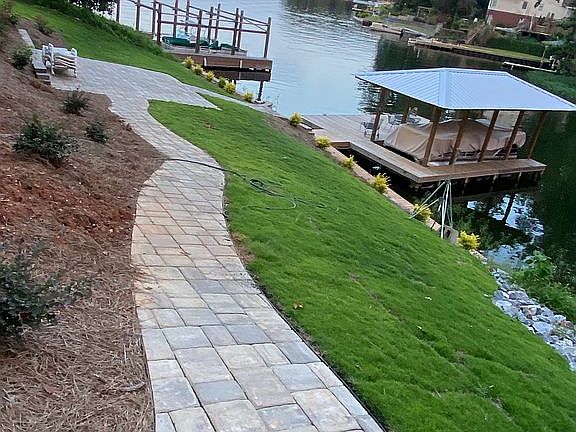 Beautiful landscaping 