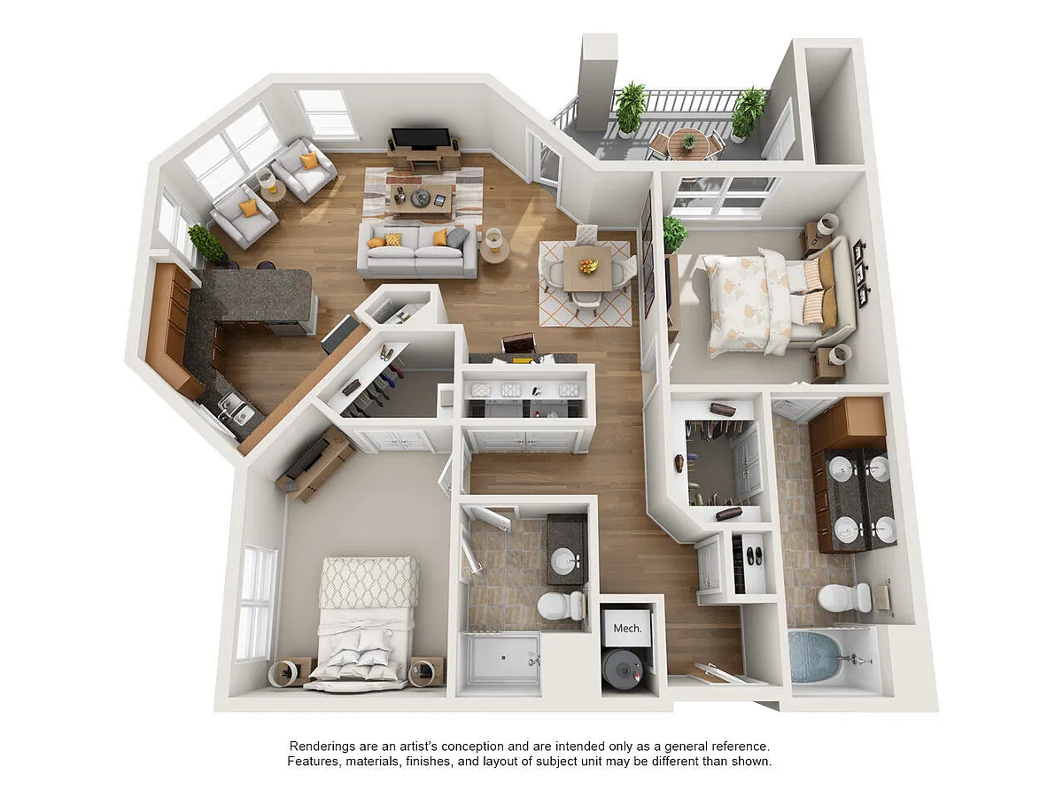 Floor plan The Baronet