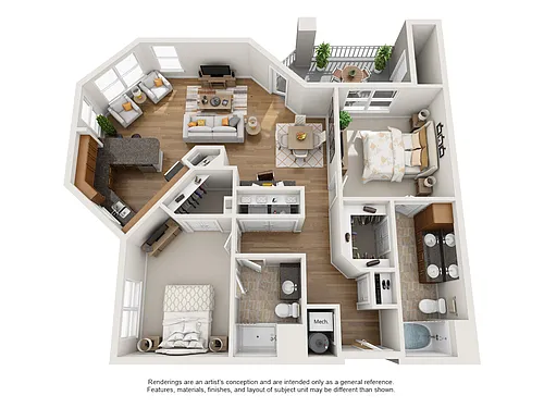 Floor plan The Baronet