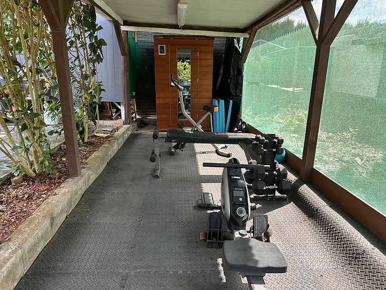 Gym, excising equipment