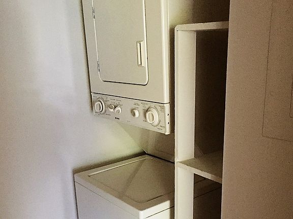 Each unit comes with it's own laundry room with a stacked wa