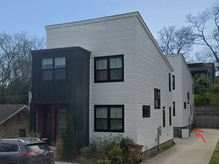 house in the back