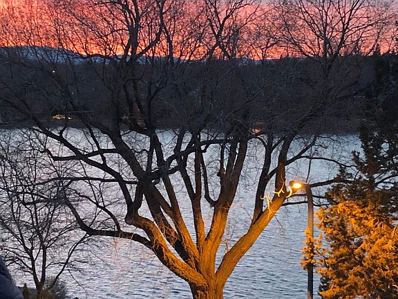 Sunset from the unit.