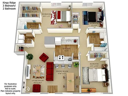 Floor plan The Matriarch