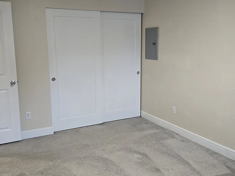 Cozy bedroom designed for rest and relaxation